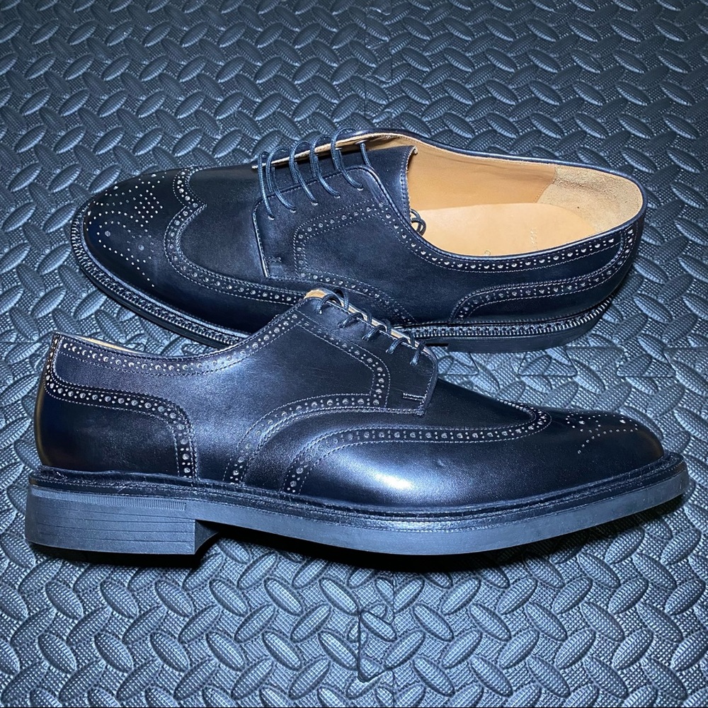 Polo Ralph Lauren Asher Wingtip Men’s Size 13 Vibram Soles Oxford Dress Shoes